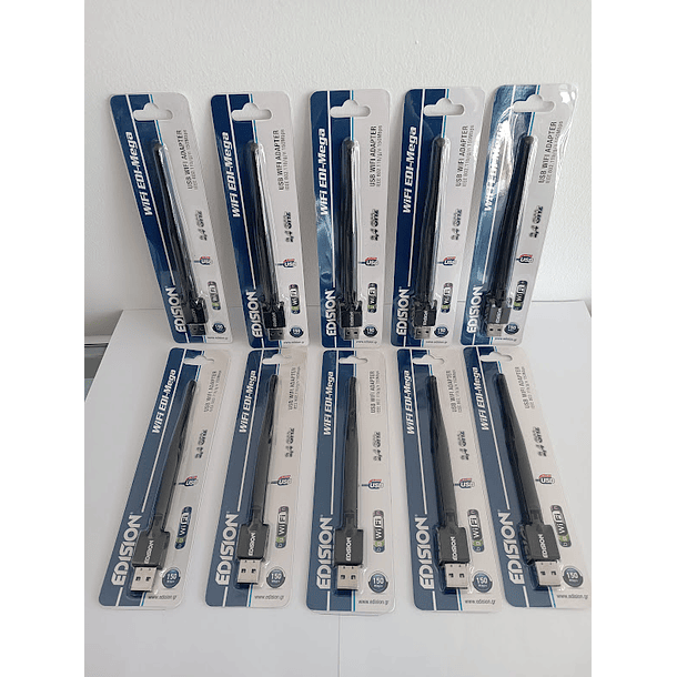10 x Edision WiFi EDI-Mega (6.70€/UND) 1