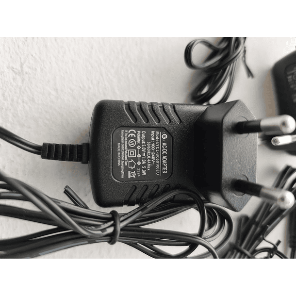 5 x Fonte de Alimentação EDISION PSU 5V/1.0A 2pin EU (7.00€/UND) 3