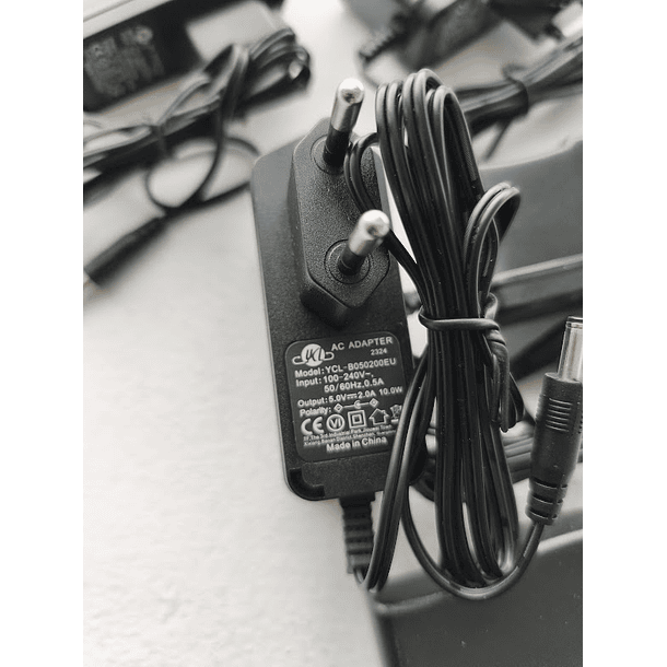 5 x Fonte de Alimentação EDISION PSU 5V/2.0A 2pin EU (8.00€/UND) 3