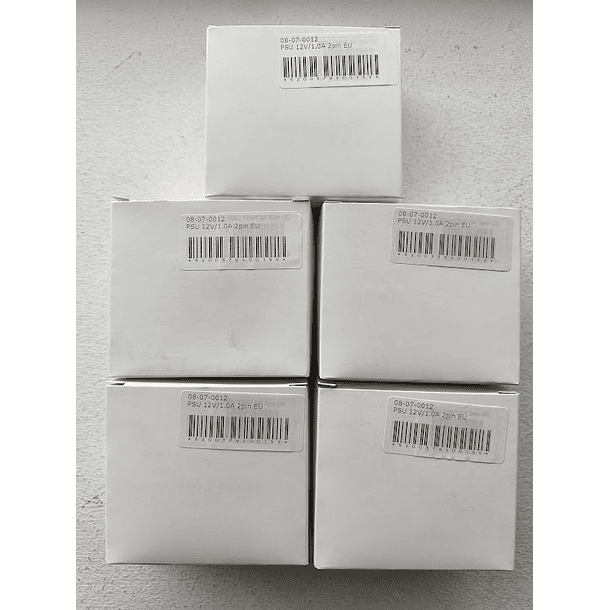 5 x Fonte de Alimentação EDISION PSU 12V/1.0A 2pin EU (9.00€/UND) 1