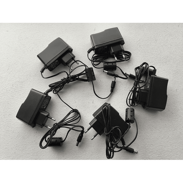5 x Fonte de Alimentação EDISION PSU 12V/1.0A 2pin EU (9.00€/UND) 2