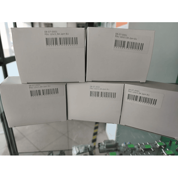 5 x Fonte de Alimentação EDISION PSU 12V/1.5A 2pin EU (9.00€/UND) 1