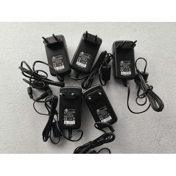 5 x Fonte de Alimentação EDISION PSU 12V/1.5A 2pin EU (9.00€/UND) 2