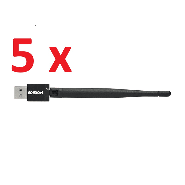 5 x Edision WiFi EDI-Mega (7.00€/UND) 1