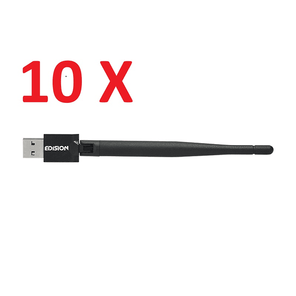 10 x Edision WiFi EDI-Mega (6.70€/UND) 1