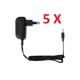 5 x Fonte de Alimentação EDISION PSU 5V/1.0A 2pin EU (7.00€/UND)