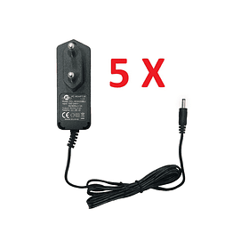 5 x Fonte de Alimentação EDISION PSU 5V/2.0A 2pin EU (8.00€/UND)