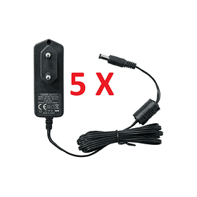 5 x Fonte de Alimentação EDISION PSU 12V/1.0A 2pin EU (9.00€/UND)