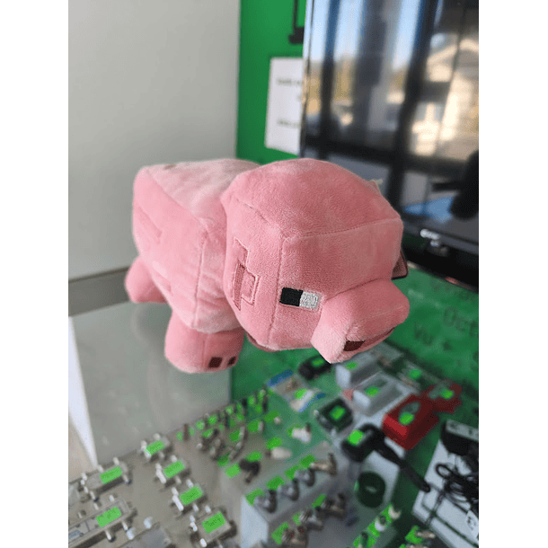 Peluche Minecraft Porco 26cm 4