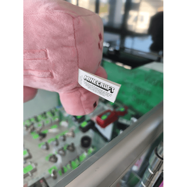 Peluche Minecraft Porco 26cm 7