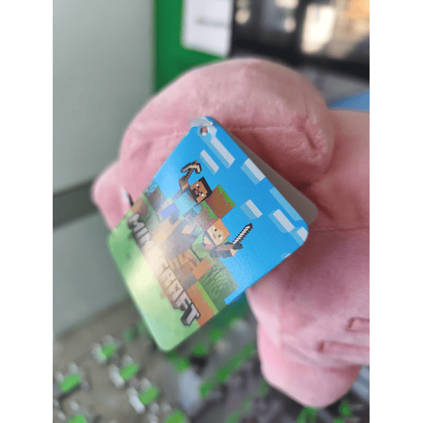 Peluche Minecraft Porco 26cm 9