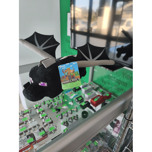 Peluche Minecraft EnderDragon 32cm 2