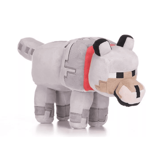 Peluche Minecraft Lobo 33cm 1