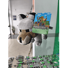 Peluche Minecraft Lobo 33cm 8
