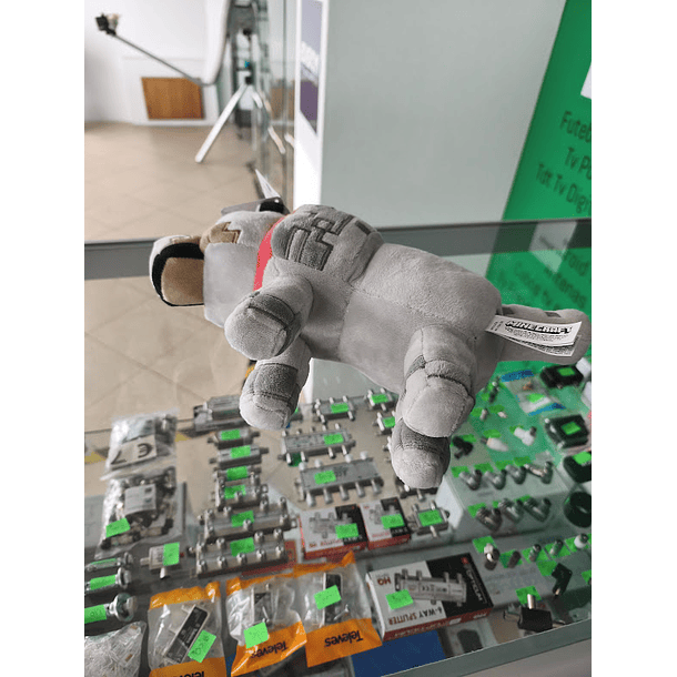 Peluche Minecraft Lobo 33cm 11