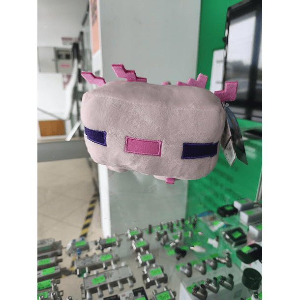 Peluche Minecraft Axolote Rosa 33cm 5