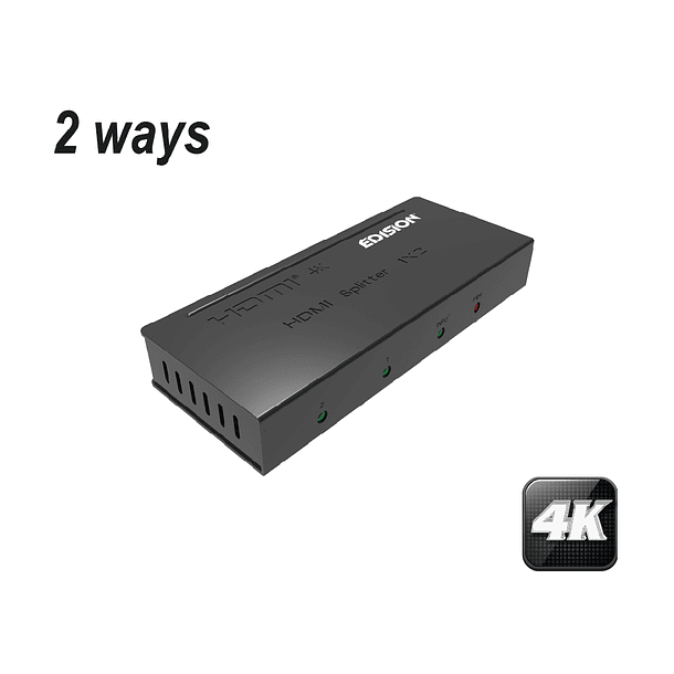 3 x EDISION 4K HDMI Splitter 1x2 (20.00€/UND) 3