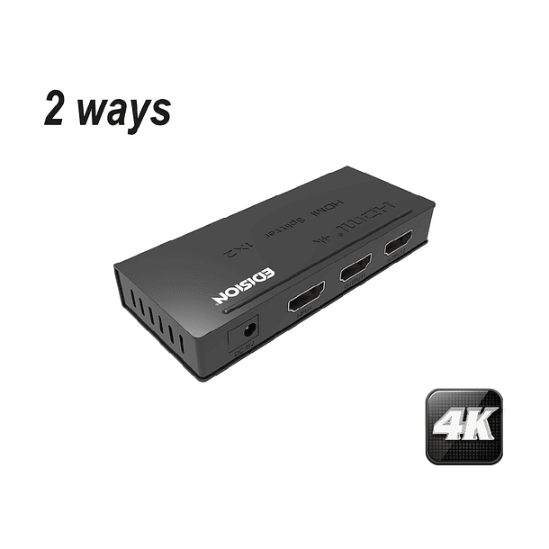 3 x EDISION 4K HDMI Splitter 1x2 (20.00€/UND) 4