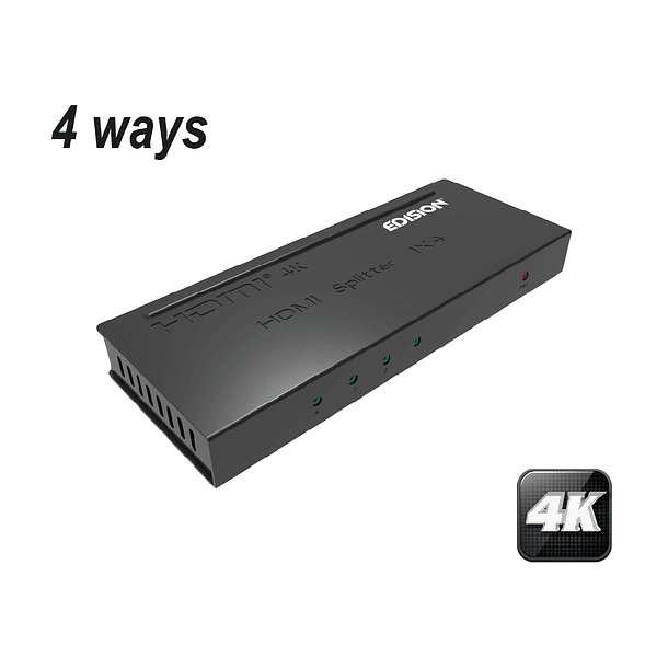 3 x EDISION 4K HDMI Splitter 1x4 (24.00€/UND) 3