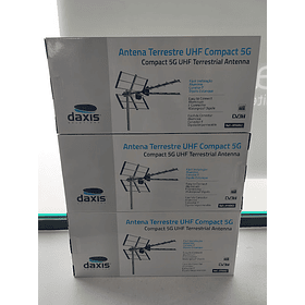 3 x Antena Terrestre UHF Compact 5G Daxis (16.00€/UND)