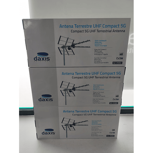3 x Antena Terrestre UHF Compact 5G Daxis (16.00€/UND) 1