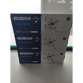 3 x EDISION ANTENA TERRESTRE YAGI 8db 5G 21-48 (12.00€/UND)