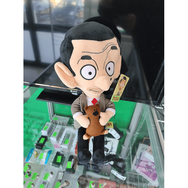 Peluche Mr Bean + Teddy 33cm 5