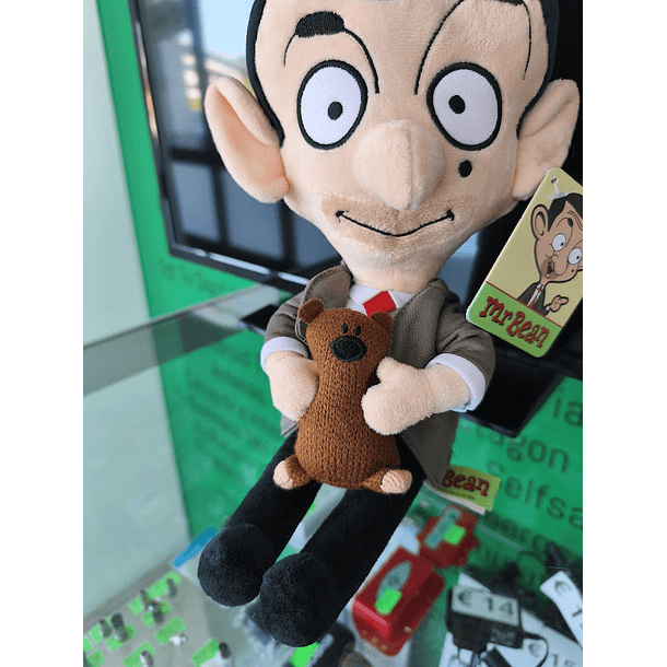 Peluche Mr Bean + Teddy 33cm 6