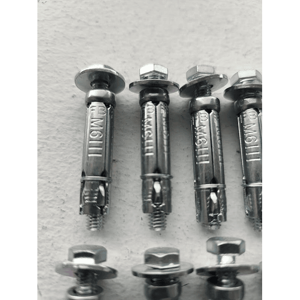 20 x Daxis Bucha metálica M6 (0.30€/UND) 3