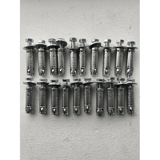 20 x Daxis Bucha metálica M8 (0.45€/UND) 1