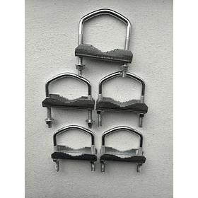 5 x Famaval Grampo Galvanizado M8 (2.40€/UND)