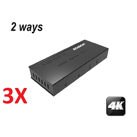 3 x EDISION 4K HDMI Splitter 1x2 (20.00€/UND)