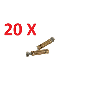 20 x Daxis Bucha metálica M8 (0.45€/UND)