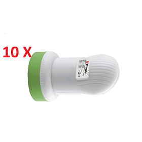 10 x OCTAGON Single LNB Green HQ OSLG 0.1dB PLL (3.00€/UND)