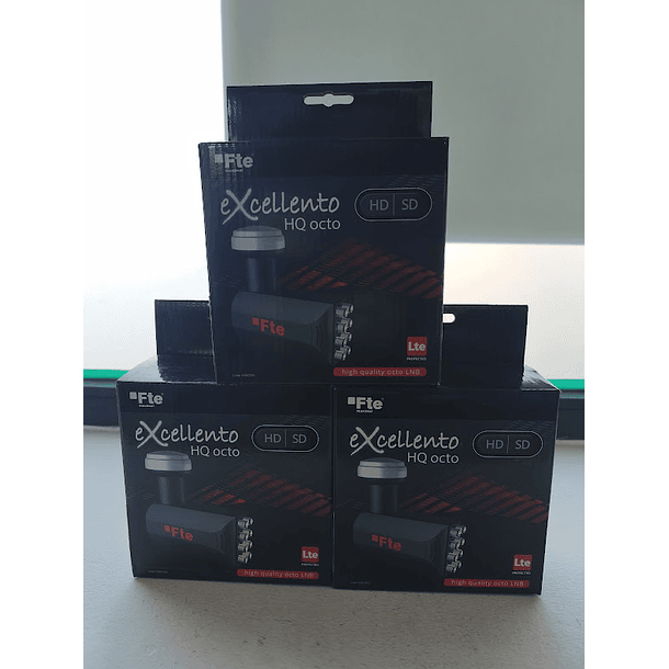 3 x FTE Excellento HQ Octo LNB (25.00€/UND) 1
