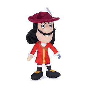 Peluche Capitão Gancho Peter Pan 33cm