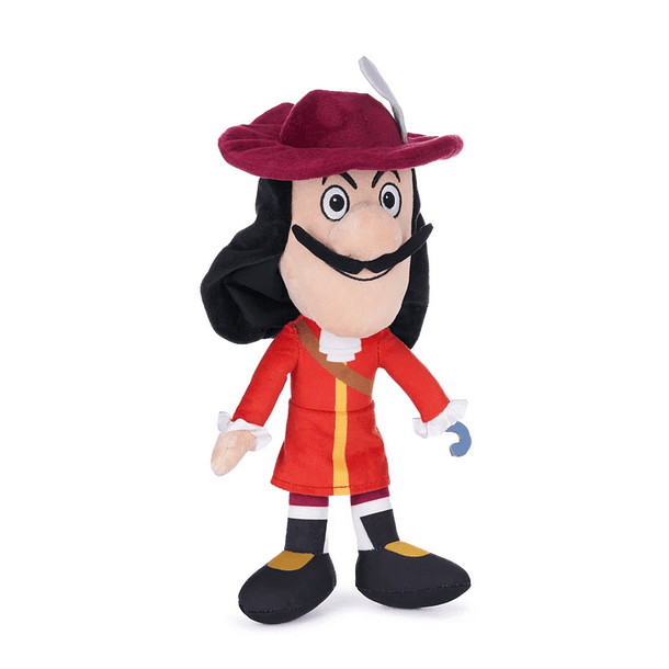 Peluche Capitão Gancho Peter Pan 33cm 1