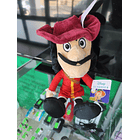 Peluche Capitão Gancho Peter Pan 33cm 6