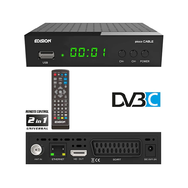 10 X Edision Picco Cable Dvb-c (23.00€/UND) 1