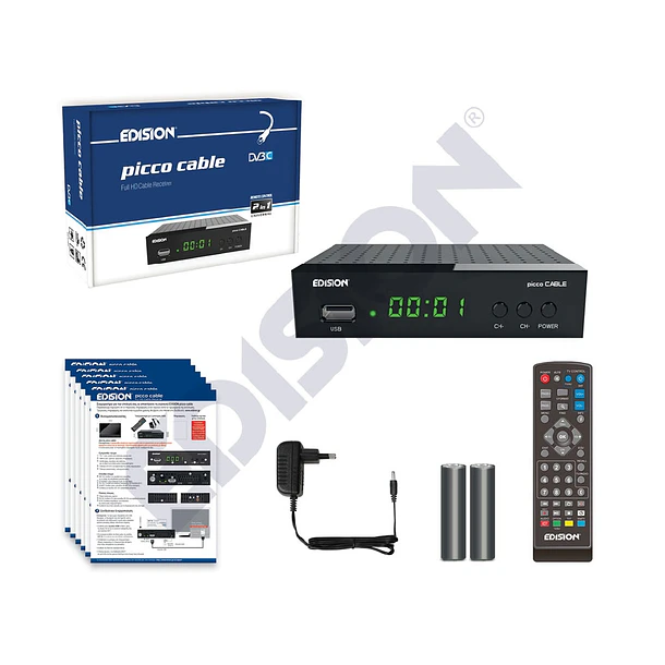 10 X Edision Picco Cable Dvb-c (23.00€/UND) 6