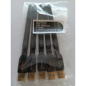  5 X GTMEDIA Pen Usb Wifi (5.00€/UND)