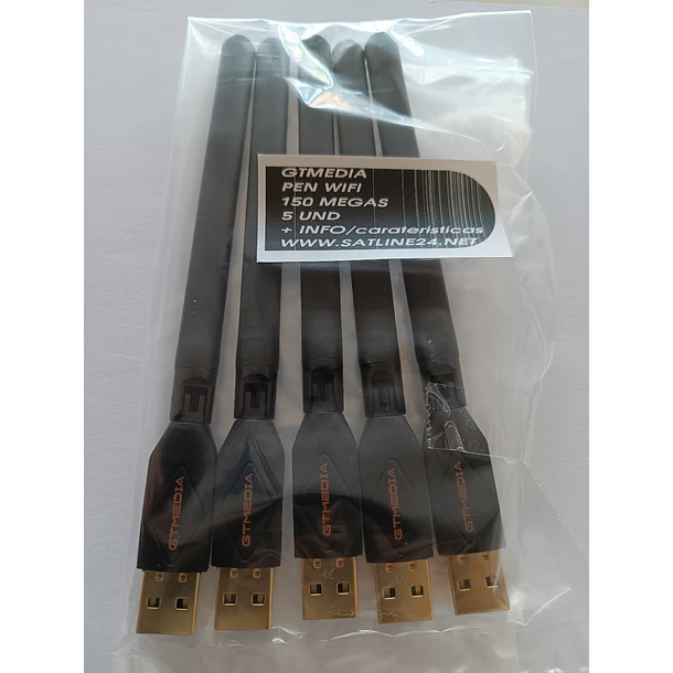  5 X GTMEDIA Pen Usb Wifi (5.00€/UND) 1