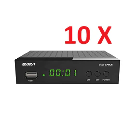 10 X Edision Picco Cable Dvb-c (23.00€/UND)
