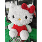 Peluche Hello Kitty Fluffy Laço Vermelho 28cm 6