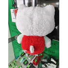 Peluche Hello Kitty Fluffy Laço Vermelho 28cm 7