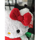 Peluche Hello Kitty Fluffy Laço Vermelho 28cm 9