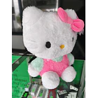 Peluche Hello Kitty Fluffy Laço Rosa 28cm 4