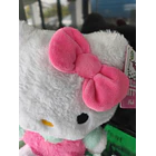 Peluche Hello Kitty Fluffy Laço Rosa 28cm 8