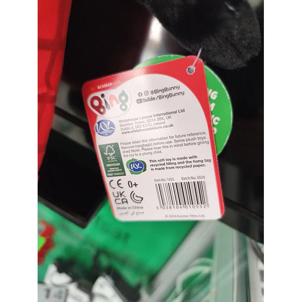 Peluche Bing 38/30cm 5