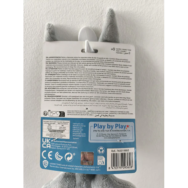 Peluche Bugs Bunny Looney Tunes 42cm 6